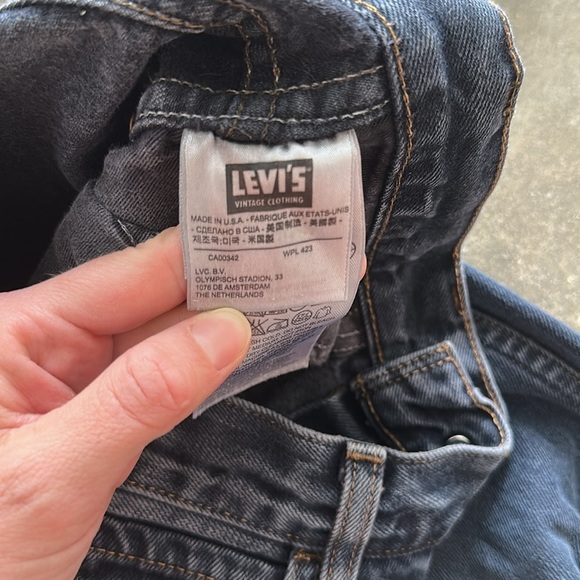 Levi’s LVC Big E Orange Tab 606 Re-Edition - Picture 2 of 14